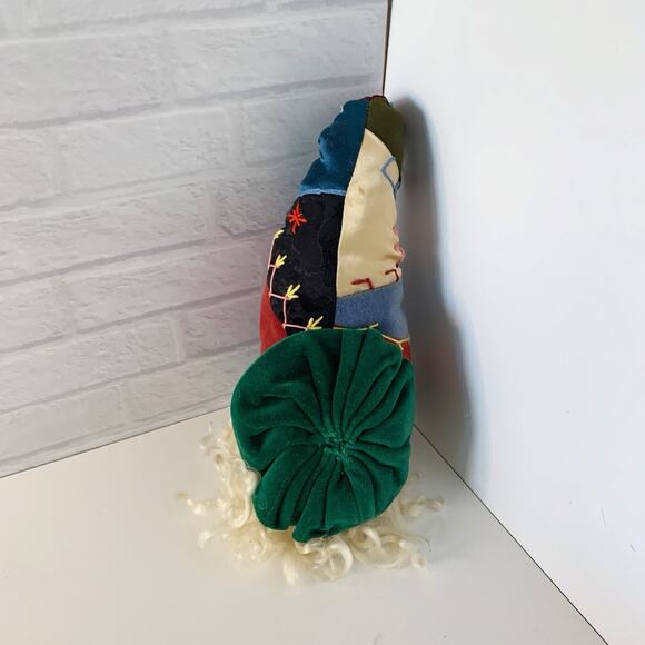 Vintage House of Hatten Christmas Santa Claus Head Ornament Paper Mache Face - Picture 4 of 10